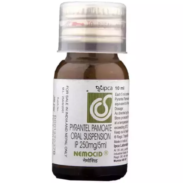 Generic Combantrin 250mg Oral Suspension - 10 ml Bottle