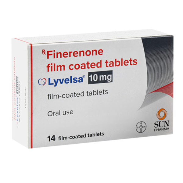 A pack of Finerenone (10mg) Tablet