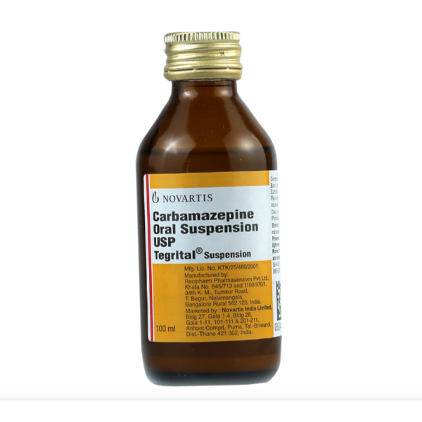 Tegretol 20 mg/ml Suspension 100ml bottle - (BRAND)