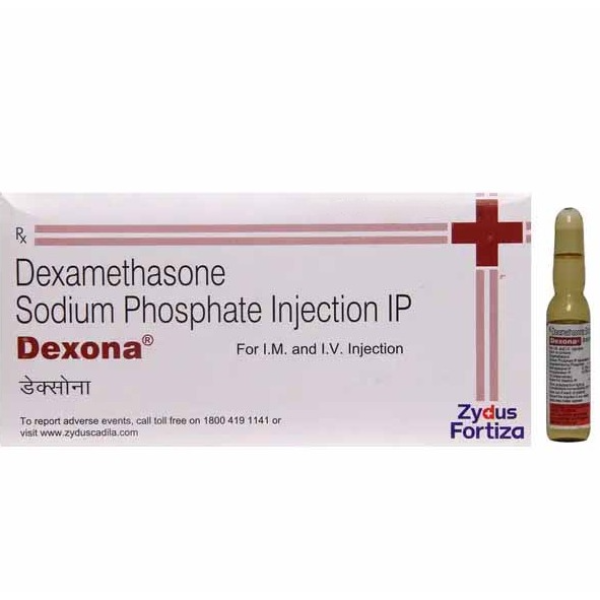 Generic Dexasone 8mg Injection - (Pack of 8 Ampoules - 2ml Each)