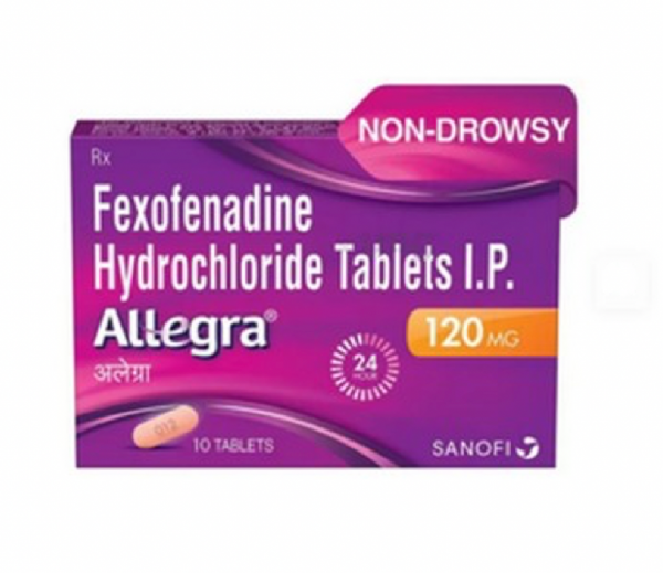 Allegra 120mg Tab - BRAND VERSION