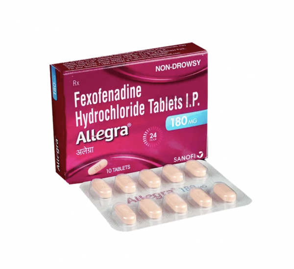 Allegra 180mg Tablets - BRAND VERSION