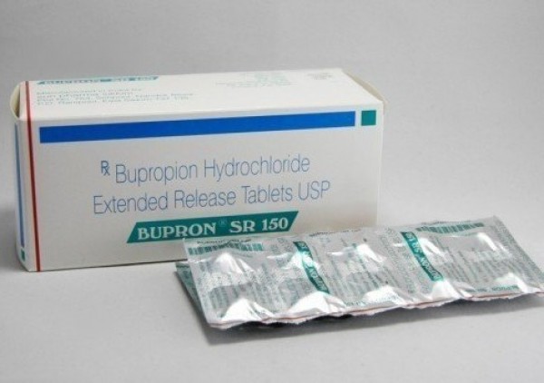 Box and a strip of Bupropion Hydrochloride Extended-Release 150mg tablet