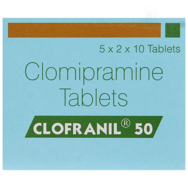 Box of generic Clomipramine (50mg)