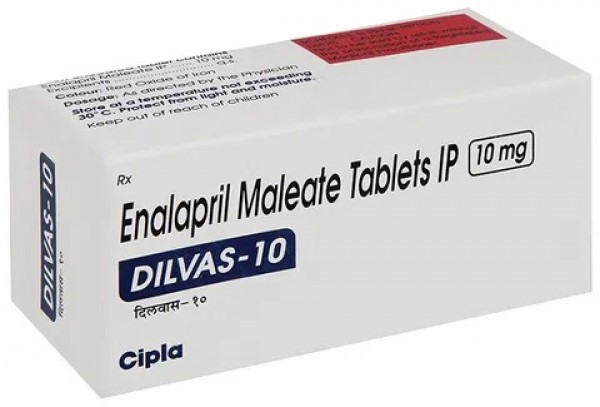 A box of Enalapril 10 mg Tab