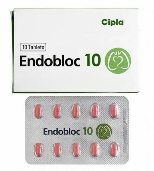 A box of Ambrisentan (10 mg) Generic Tablet