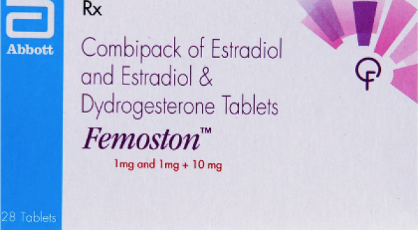 A pack of Estradiol (1mg) + Estradiol (1mg) + Dydrogesterone (10mg) - 28 tablets