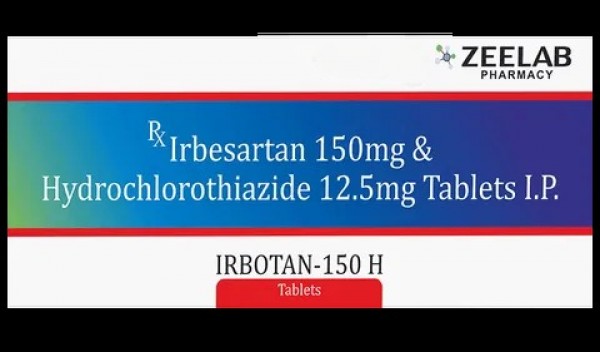 Box pack of Generic Avalide 150 mg  /12.5 mg Tab - Irbesartan / Hydrochlorothiazide