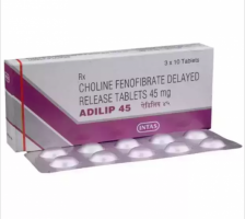 Generic Tricor 45mg Tab DR