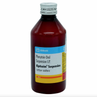 Bottle of Phenytoin (30 mg/5 ml) - Generic Suspension