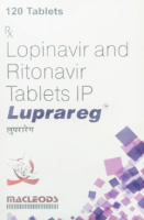 A box of generic Lopinavir (200mg) + Ritonavir (50 mg) Tab