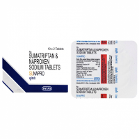 Generic Treximet 85mg/500mg Tab