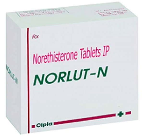 A box of Norethisterone (5 mg) Generic Tablet