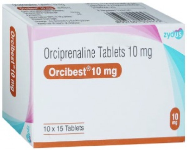 Box of Generic Orciprenaline 10mg Tablets